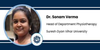 Suresh Gyan Vihar University, Jaipur, Head of Physiotherapy Department: Dr. Sonam Verma Interview
